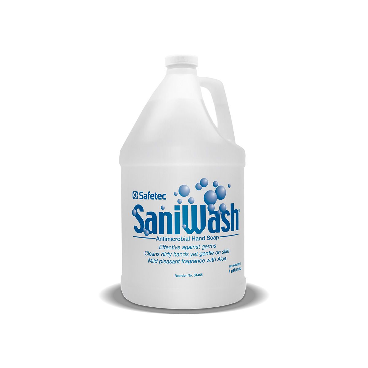 34455 Safetec® SaniWash® Antimicrobial Hand Soap (gallon)